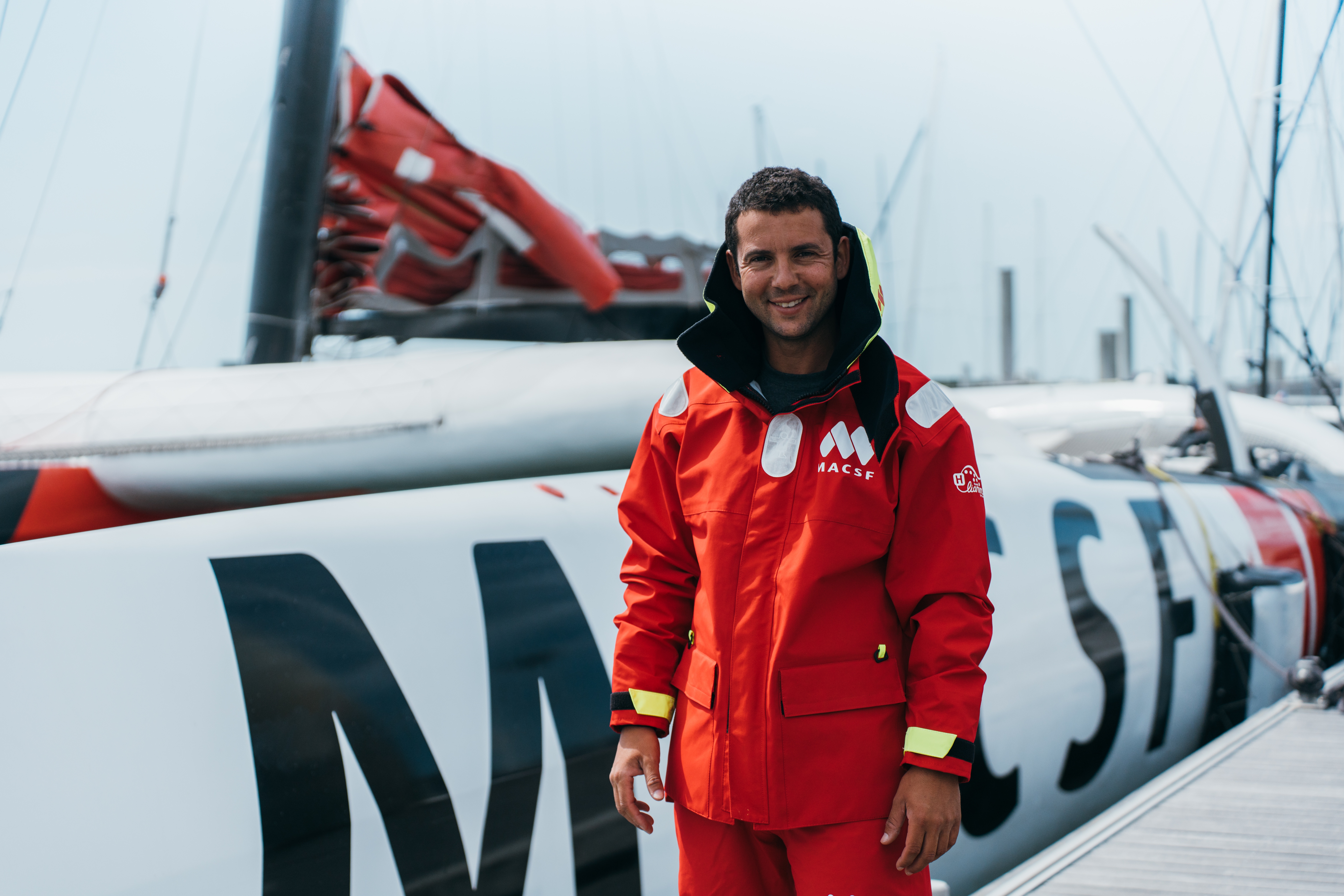 [PHOTO] Guirec Soudée avant la première navigation sur l'Ultim MACSF