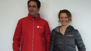 Isabelle Joschke embarque Morgan Lagravière pour la Transat Jacques Vabre
