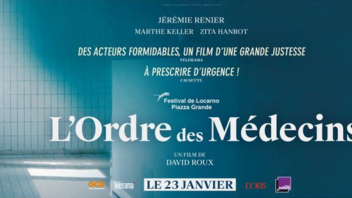 La MACSF, partenaire du film « L’Ordre des Médecins » - En salle le 23 janvier 2019