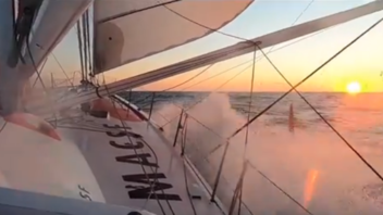 Isabelle Joschke dresse un bilan positif de ses 20 jours de navigation en solitaire