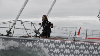Isabelle Joschke en route pour le Grand Nord