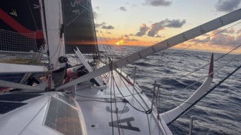 [VENDÉE GLOBE] Isabelle Joschke dans le couloir de l’Espérance