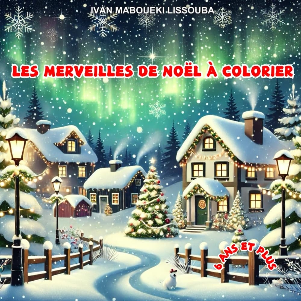 Les merveilles de Noel à colorier