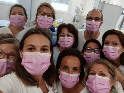Octobre rose - NephroCare Rhône-Alpes