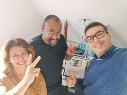 Hémodialyser à domicile : installation du 2ème patient de NephroCare Villejuif