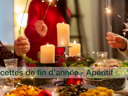 Les Fêtes de fin d'année approchent ! Découvrez nos recettes  - Apéritif