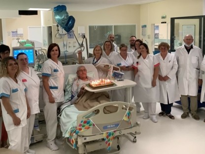 NephroCare Helfaut  - Un patient a célébré ses cent ans, joyeux anniversaire !!!