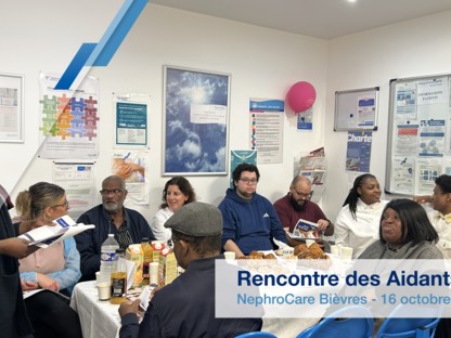 Rencontre des Aidants à NephroCare Bièvres : un moment d’échange et de soutien