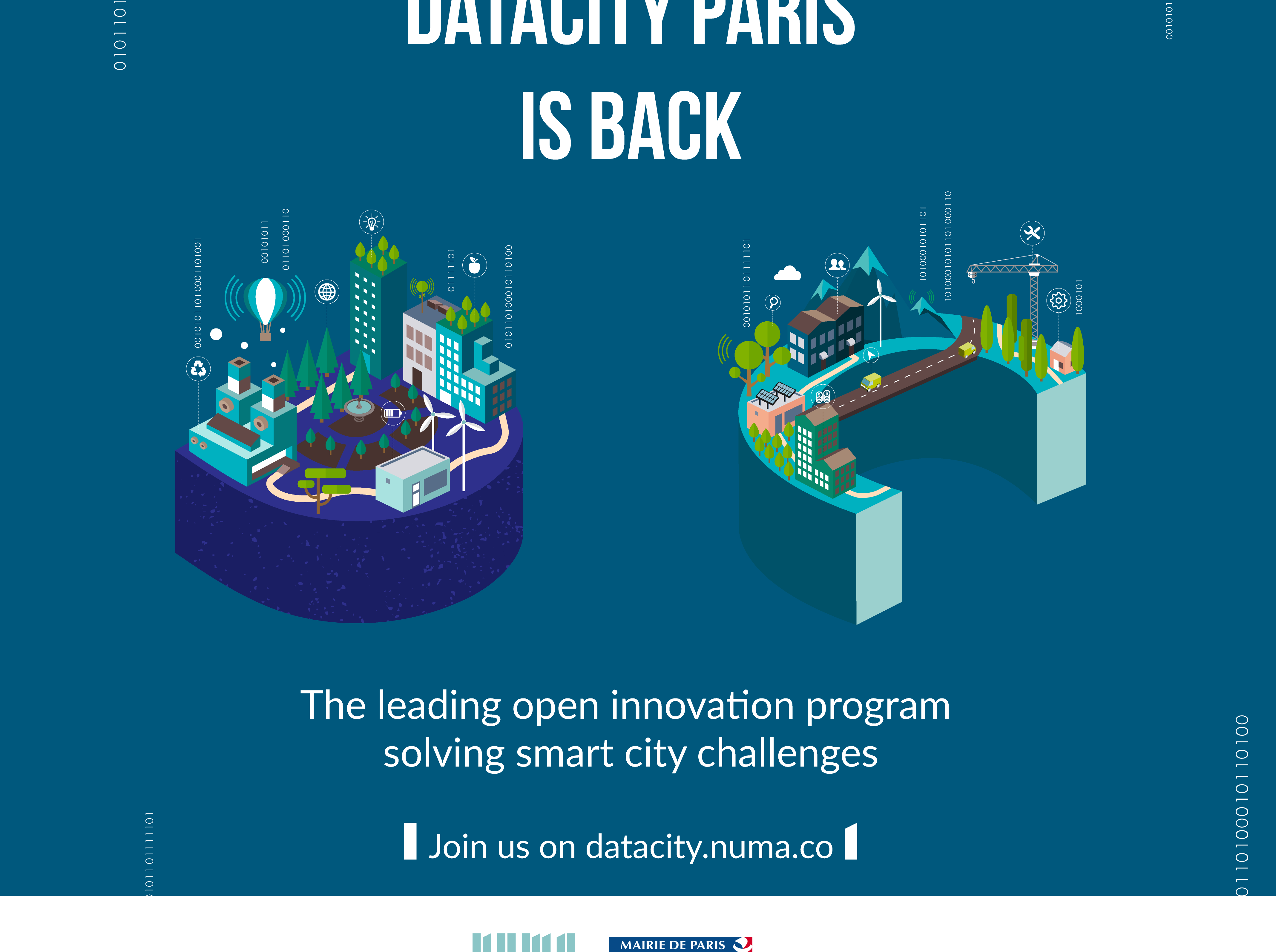 NEXITY EST PARTENAIRE DE LA DEUXIÈME ÉDITION DE DATACITY, LE PROGRAMME D'OPEN INNOVATION DU NUMA ET DE LA MAIRIE DE PARIS