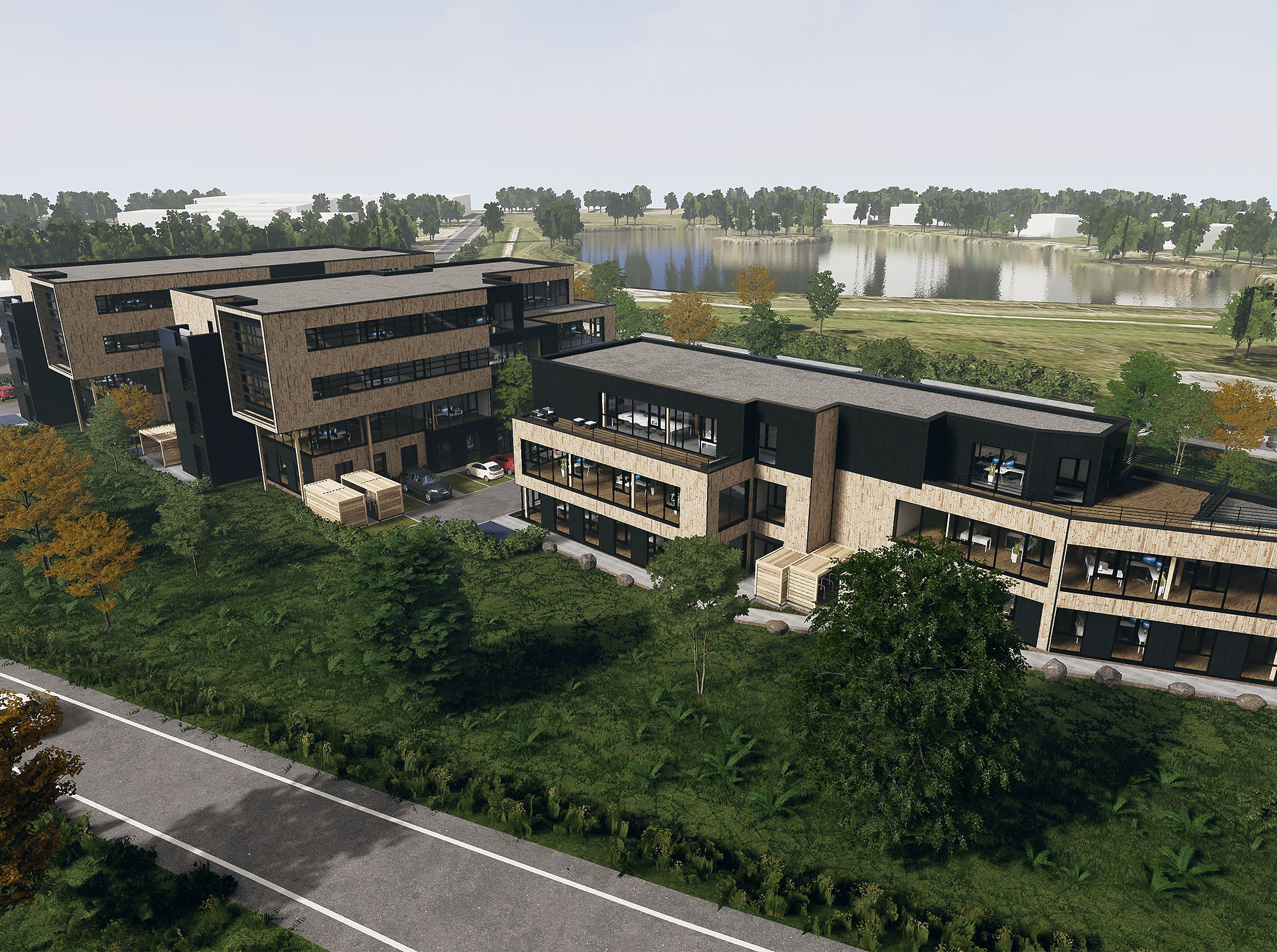 NEXITY SIGNE LA VENTE EN ÉTAT FUTUR D'ACHÈVEMENT DE L’ENSEMBLE WOODEN PARK A MÉRIGNAC (33) AVEC FONCIÈRE INEA
