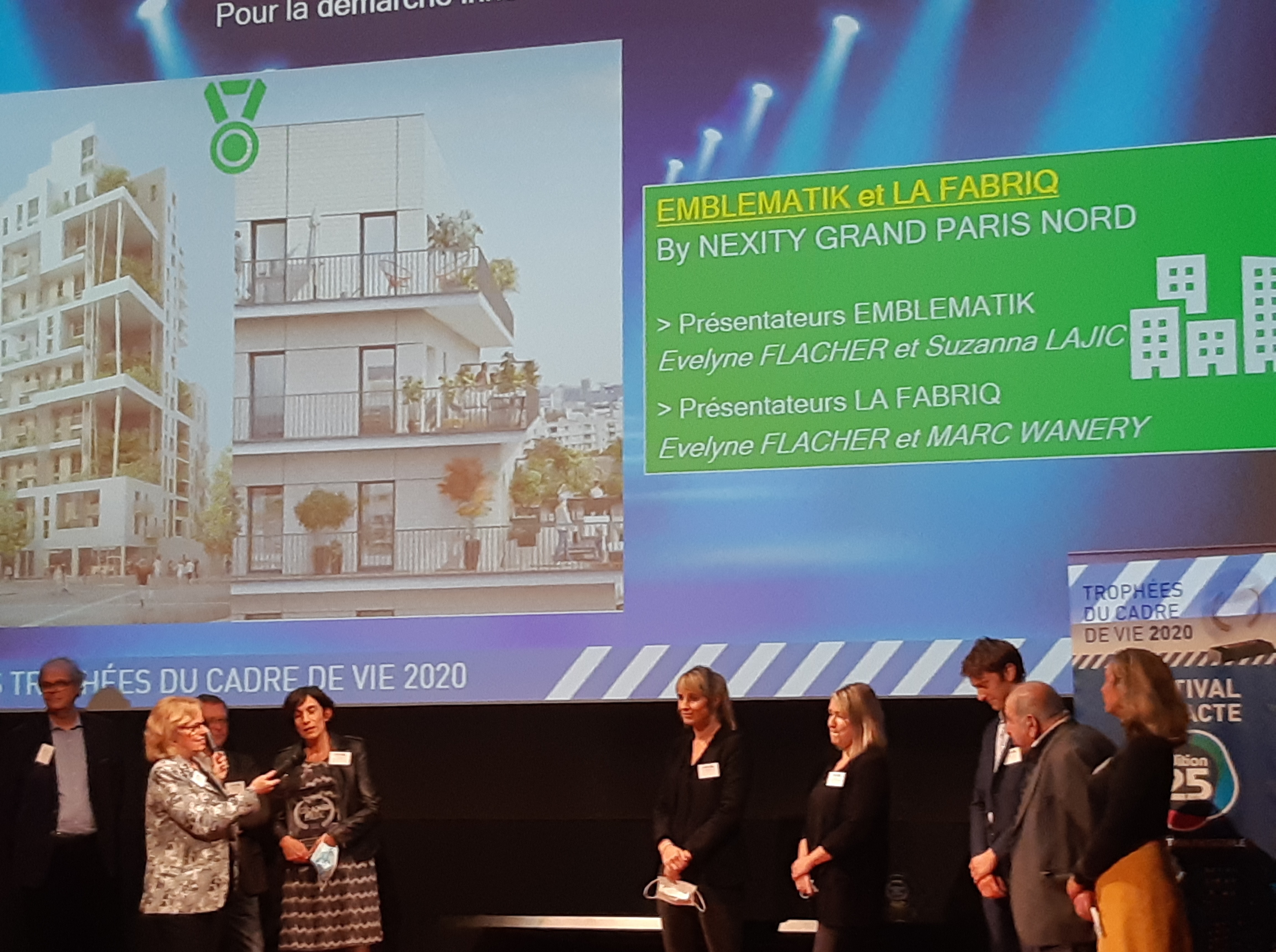 NEXITY LAURÉAT DU GRAND PRIX DU FESTIVAL FIMBACTE DES TROPHÉES DU CADRE DE VIE