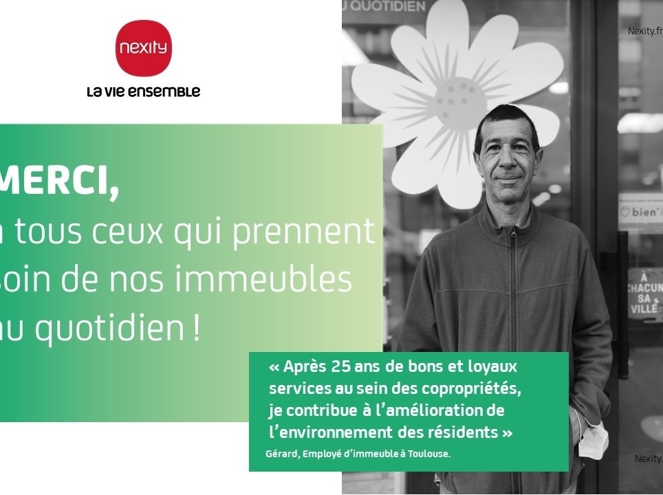 NEXITY MET À L’HONNEUR LES GARDIEN(NE)S ET EMPLOYÉ(E)S D’IMMEUBLE
