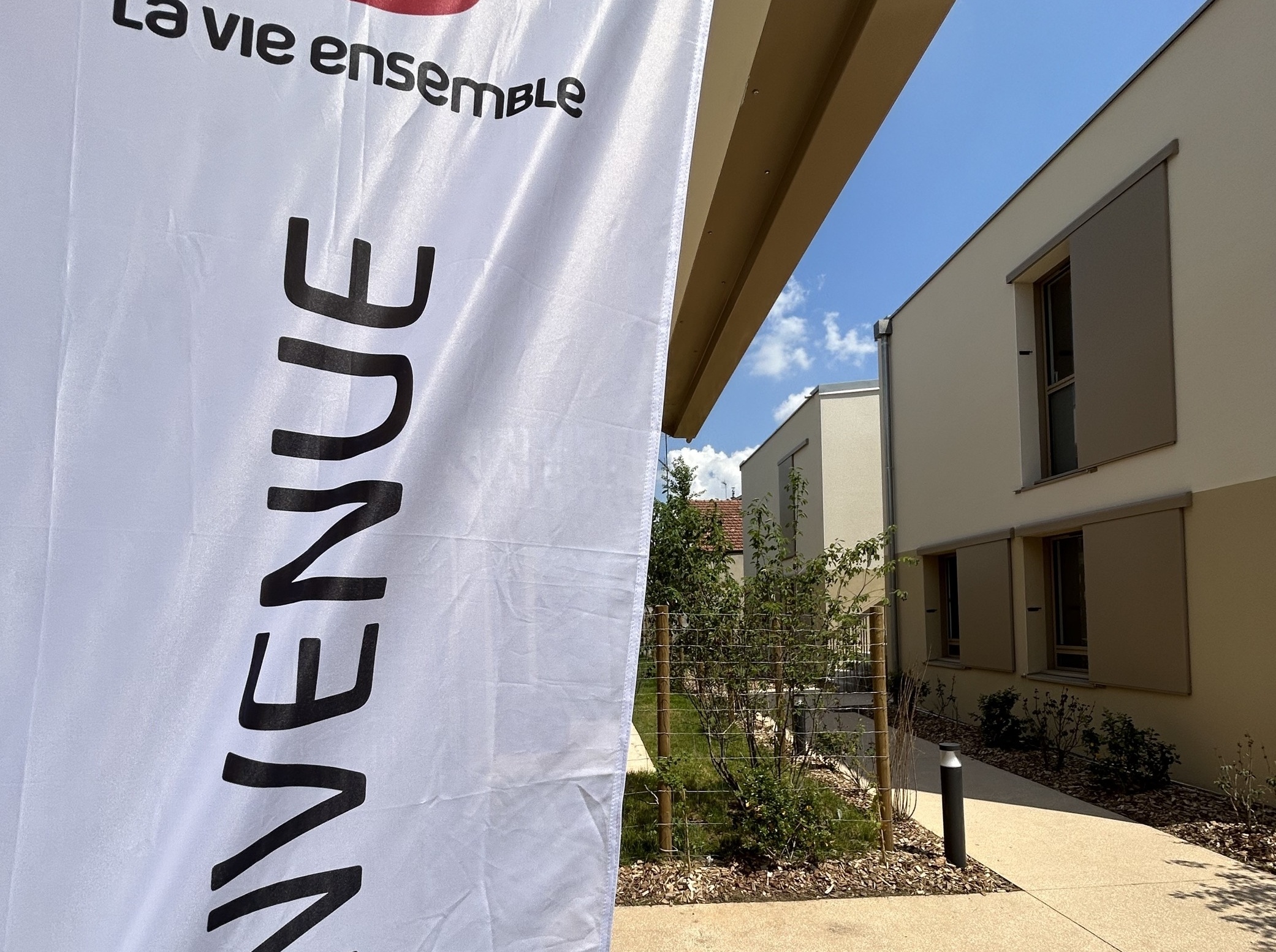 PREMIER PROJET EN BAIL RÉEL SOLIDAIRE, INAUGURATION DE LA RÉSIDENCE "LE VERGER" A VILLEURBANNE