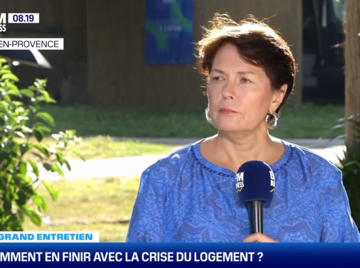 BFM BUSINESS - VÉRONIQUE BÉDAGUE L'INVITÉE  DU GRAND ENTRETIEN DE GOOD MORNING BUSINESS