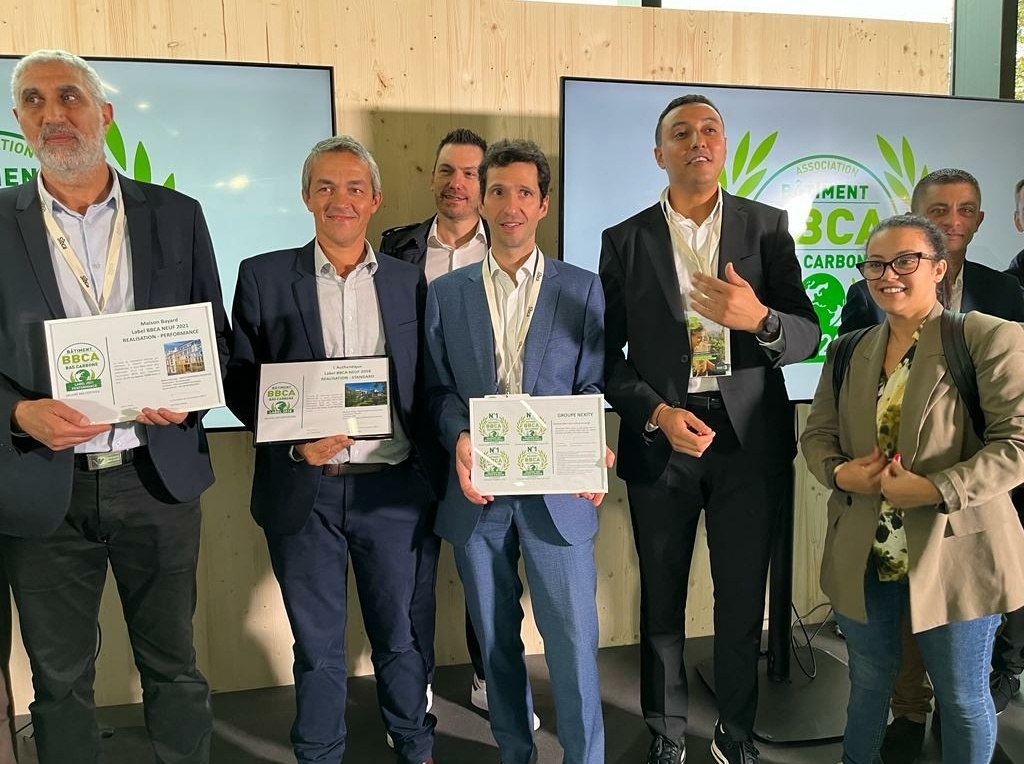 PALMARÈS BBCA 2023 : NEXITY CONFIRME SA POSITION DE LEADER DE LA PROMOTION BAS-CARBONE EN FRANCE POUR LA 5ème ANNÉE CONSÉCUTIVE