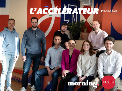 LANCEMENT DE LA NOUVELLE PROMOTION DE l’ACCÉLÉRATEUR MORNING ET NEXITY : 5 STARTUPS PROMETTEUSES DANS L’ÉNERGIE DU BÂTIMENT