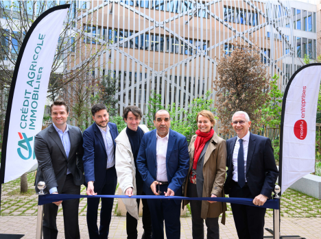 CRÉDIT AGRICOLE IMMOBILIER ET NEXITY INAUGURENT LE CAMPUS DE L’AQUEDUC, 40 000 M² D’ENSEMBLE IMMOBILIER DE BUREAUX ET DE SERVICES À GENTILLY