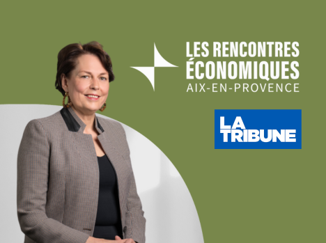 LA TRIBUNE TV - VÉRONIQUE BÉDAGUE ÉTAIT L'INVITÉE DE PHILIPPE MABILLE AUX RENCONTRES ÉCONOMIQUES D'AIX-EN-PROVENCE