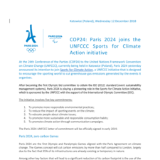 Press Release - COP24 Paris 2024 joins the UNFCCC Sports for Climate Action initiative.pdf