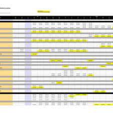 Competition Schedule for each session of the Olympic Games Paris 2024