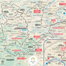 tour de france first stage route map