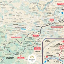 tour de france first stage route map