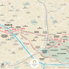 tour de france first stage route map