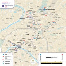 Paris 2024 Competition Venue Concept Map