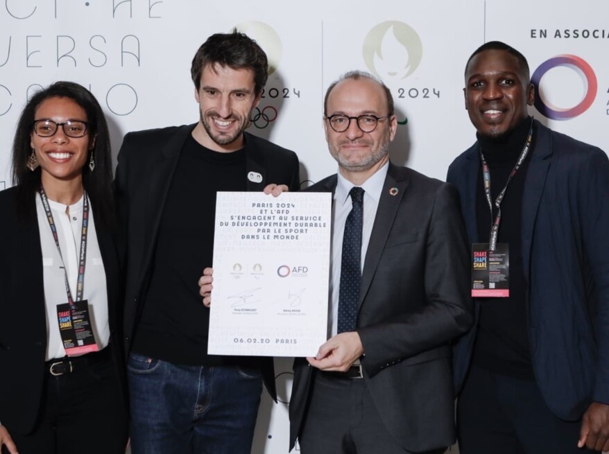L’Agence française de développement et Paris 2024, une coopération