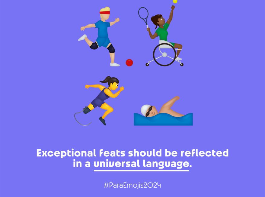 Paris 2024 calls for Para sport representation in emoji