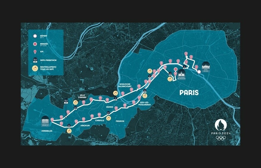 Paris 2024 dévoile les parcours du Marathon olympique et du Marathon