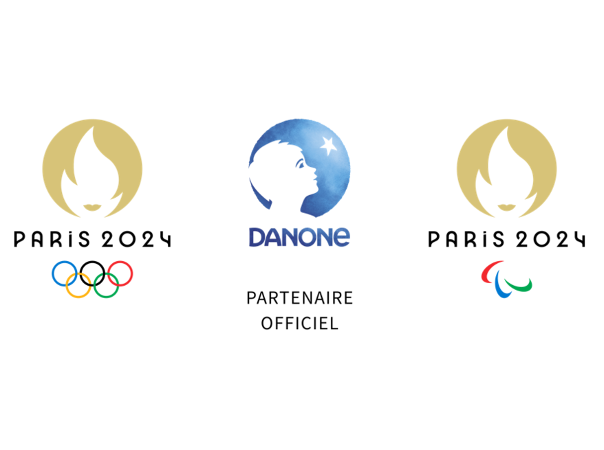 Danone devient Partenaire Officiel des Jeux Olympiques et Paralympiques de Paris  2024