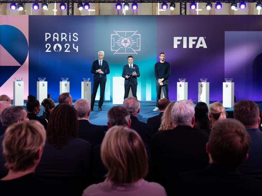 Draw for the football tournaments of the Olympic Games Paris 2024