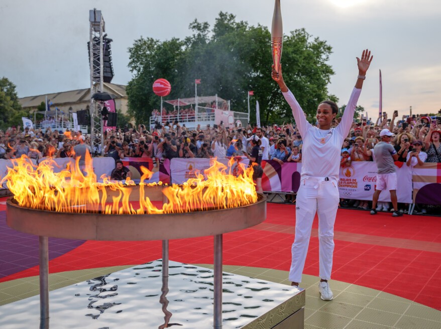 Stage 42 — Olympic Torch Relay — Culture, heritage and table tennis get