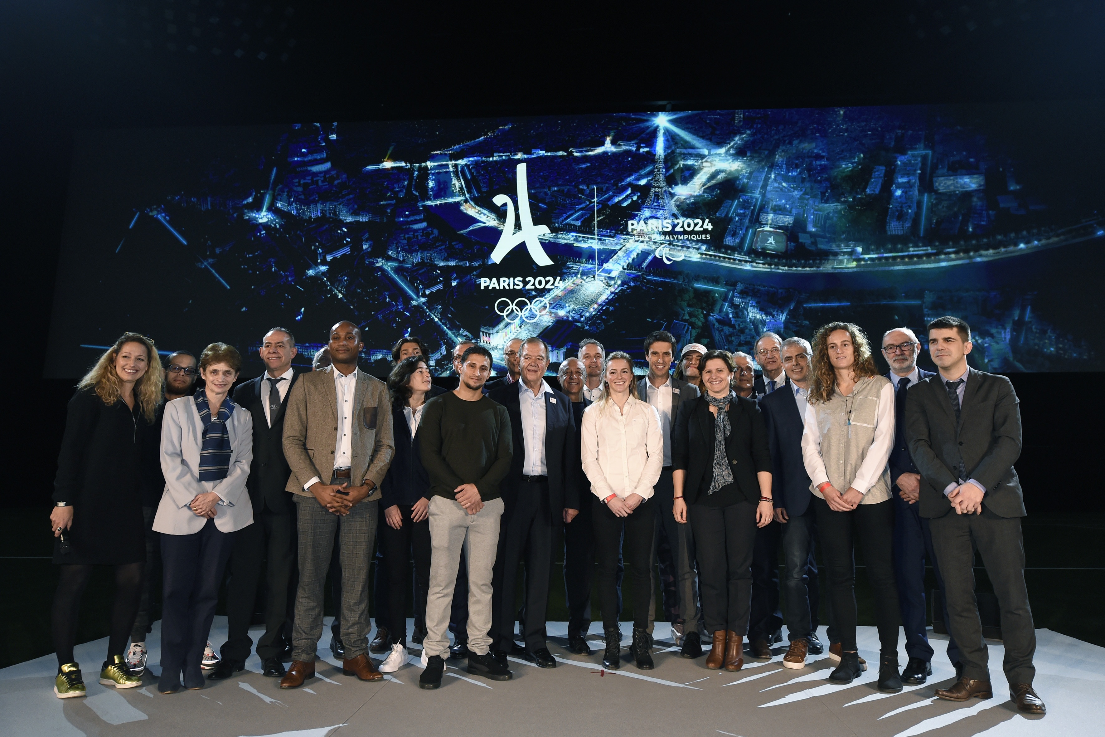 Présentation des nouveaux sports au programme de Paris 2024 Newsroom