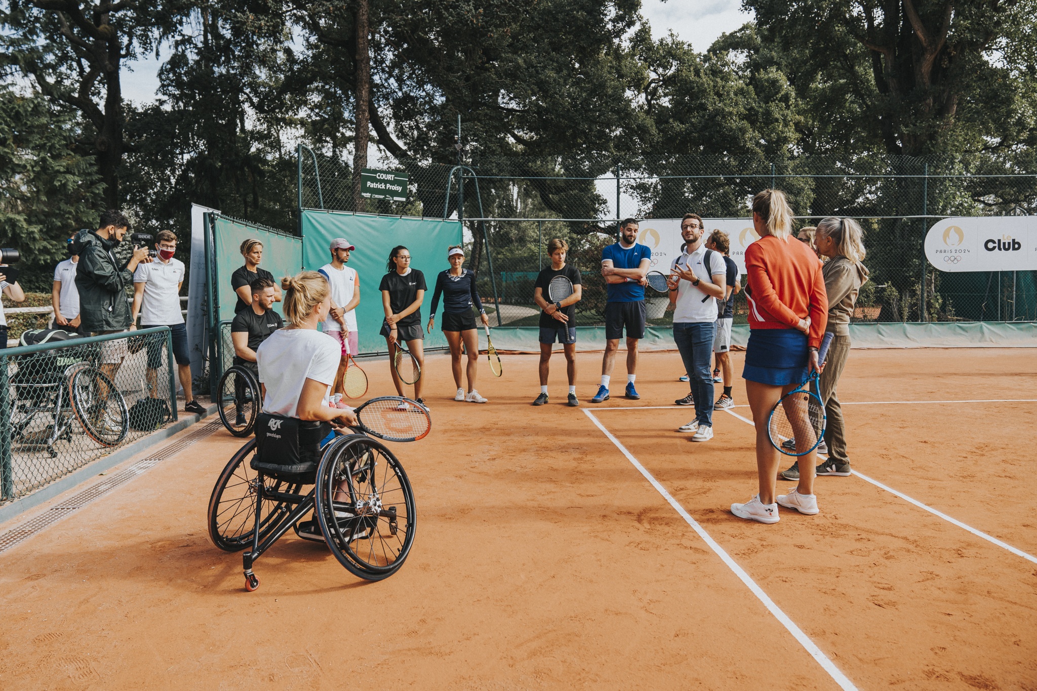 Défi Club Paris 2024 Tennis et tennis fauteuil Newsroom Paris2024