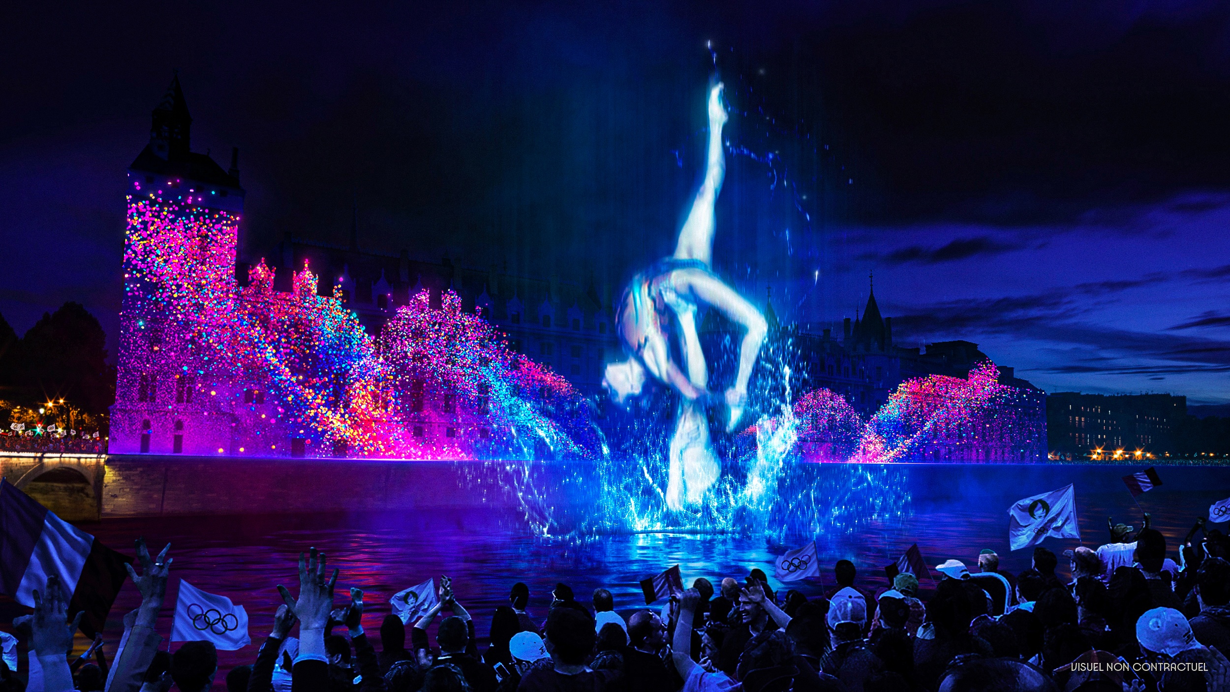 Paris 2024 Opening Ceremony Map Brina Claudie