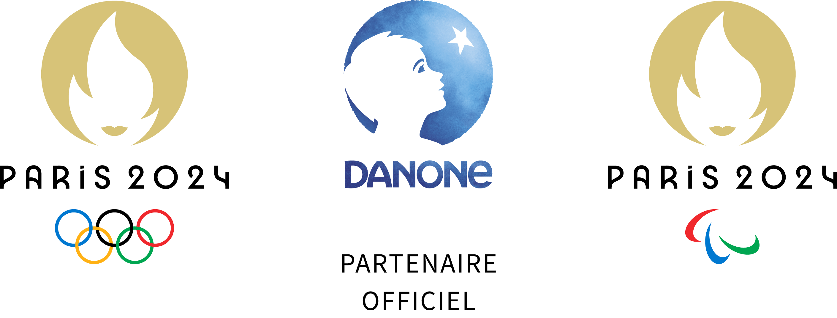 Partenariat Danone et Paris 2024 Newsroom Paris2024