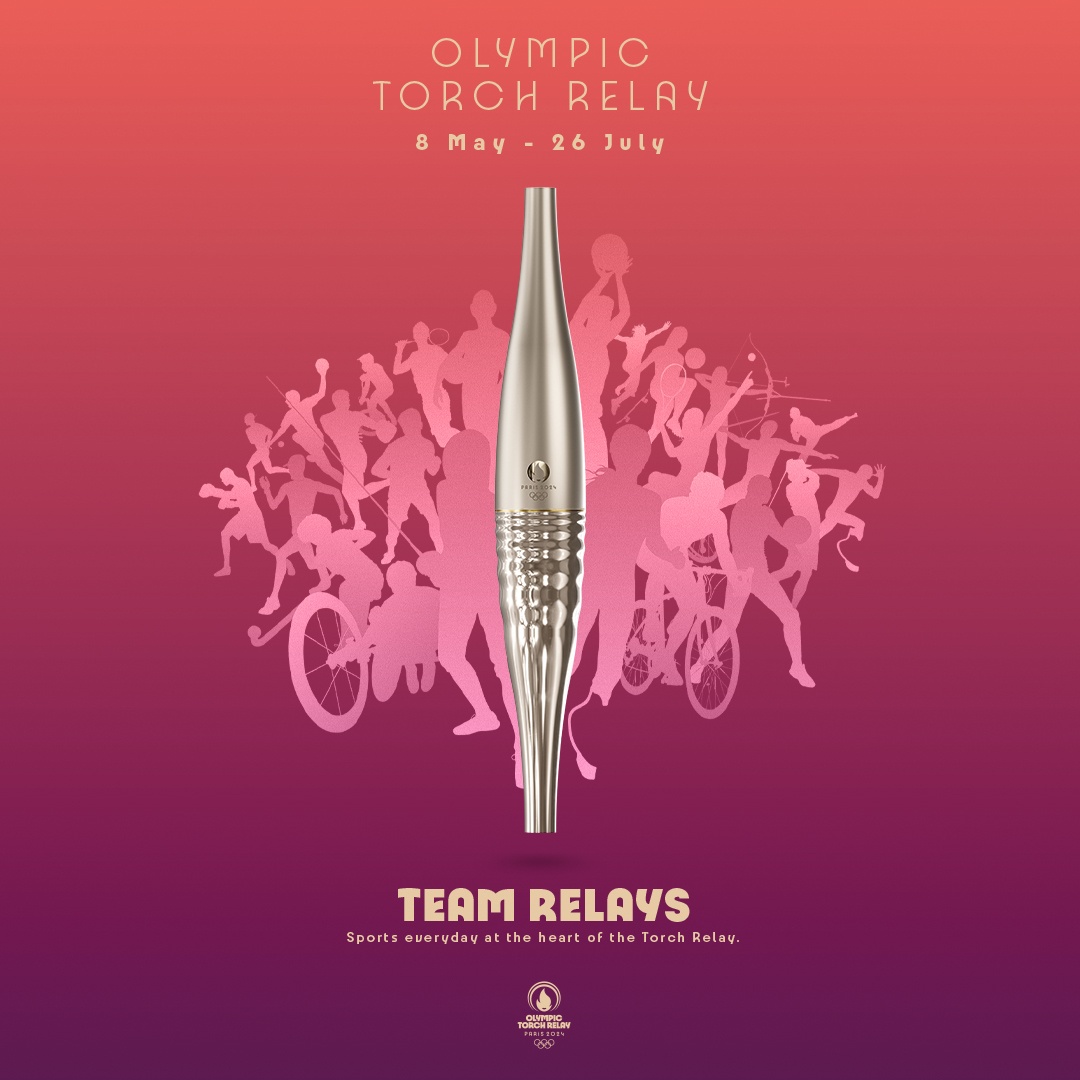 Olympic Torch Relay Team Relays Paris2024 Pressroom