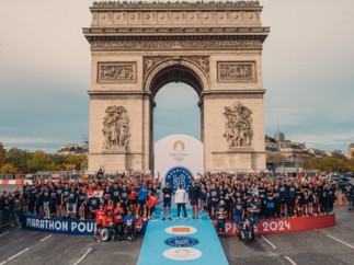 Press Release - Paris 2024 hosts ‘Marathon Pour Tous’, Mass Event Running with Eliud Kipchoge in celebration of 1,000 days to go until the Games