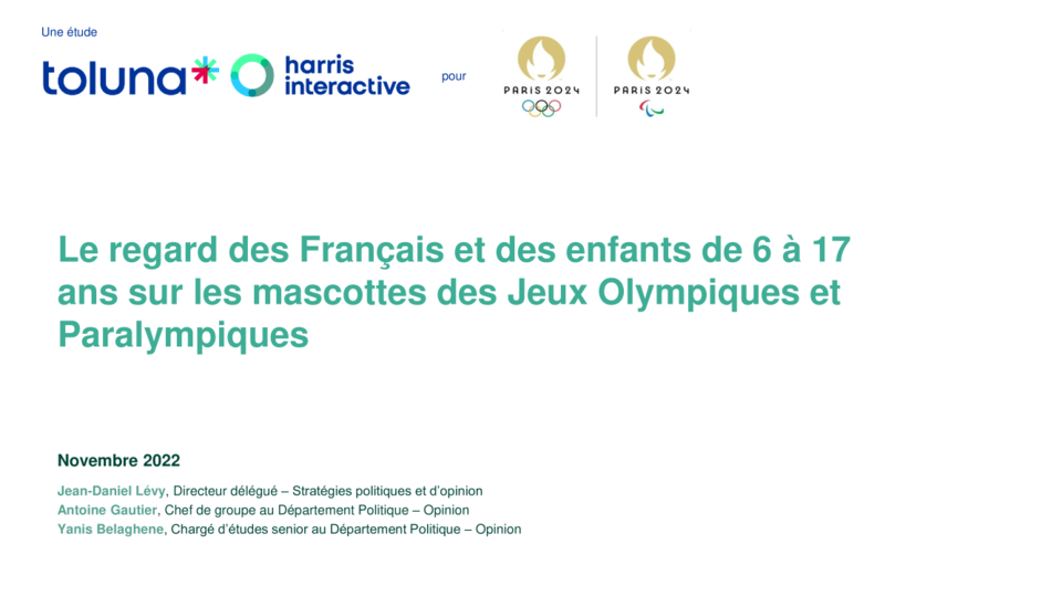 Toufeu et Touflamm, l'un des 3 dossiers finalistes et non retenu pour les  mascottes de Paris 2024 