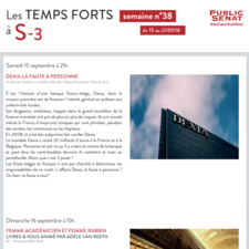 Temps forts - Semaine 38