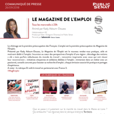 Le magazine de l'emploi