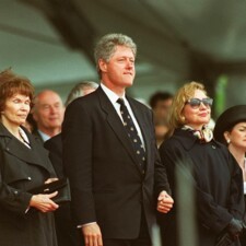 Danielle Mitterand - Clinton