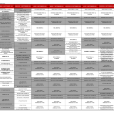 Du 14 septembre au 20 septembre 2024