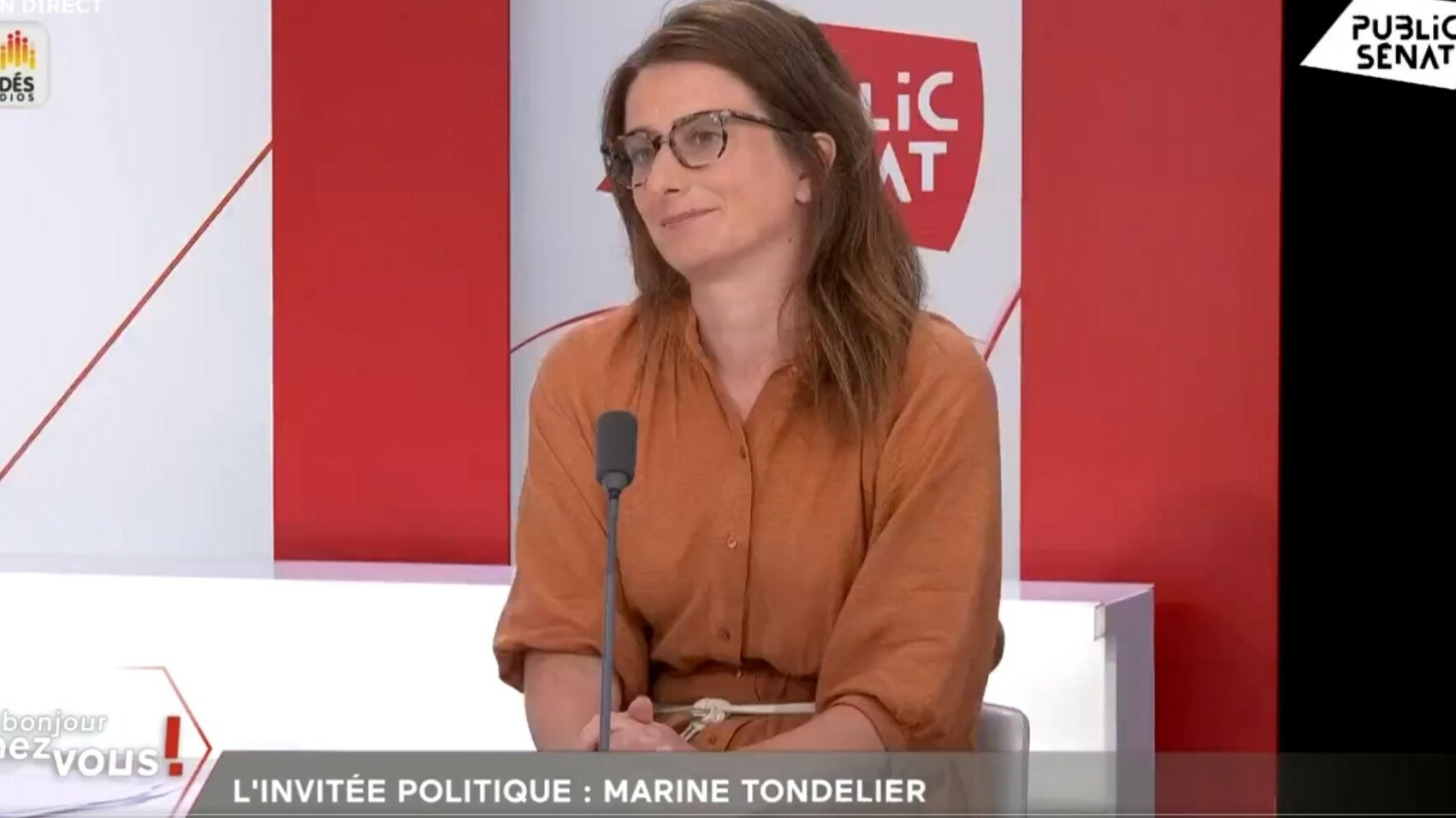 Marine Tondelier l'a dit dans "Bonjour Chez Vous !" Mercredi 21 juin 2023