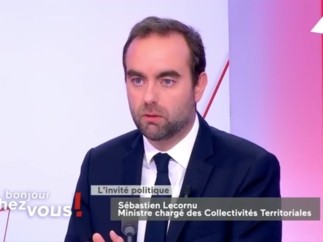 Sébastien Lecornu l'a dit dans "Bonjour Chez Vous !"