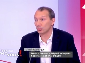 David Cormand l'a dit dans "Bonjour Chez Vous !"