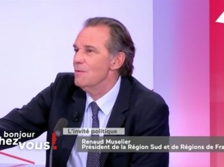 Renaud Muselier l'a dit dans "Bonjour Chez Vous !"