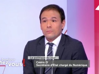 Cédric O l'a dit dans "Bonjour Chez Vous !"